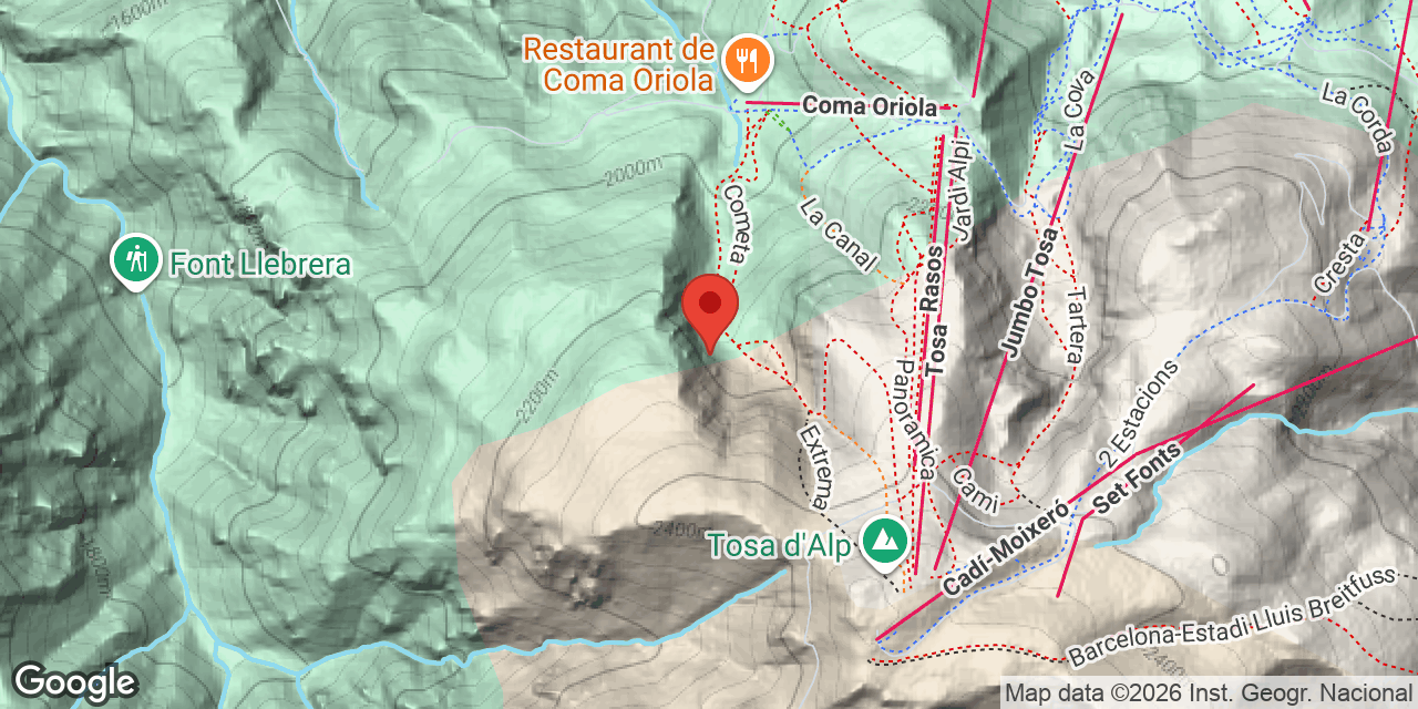Mapa de situació de PETITA, BAUMA MÉS