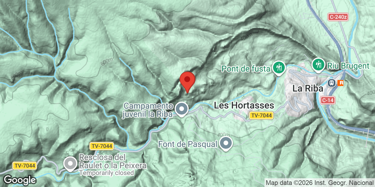 Carte de situation de TRES GRANS - XESC, AVENCS DELS