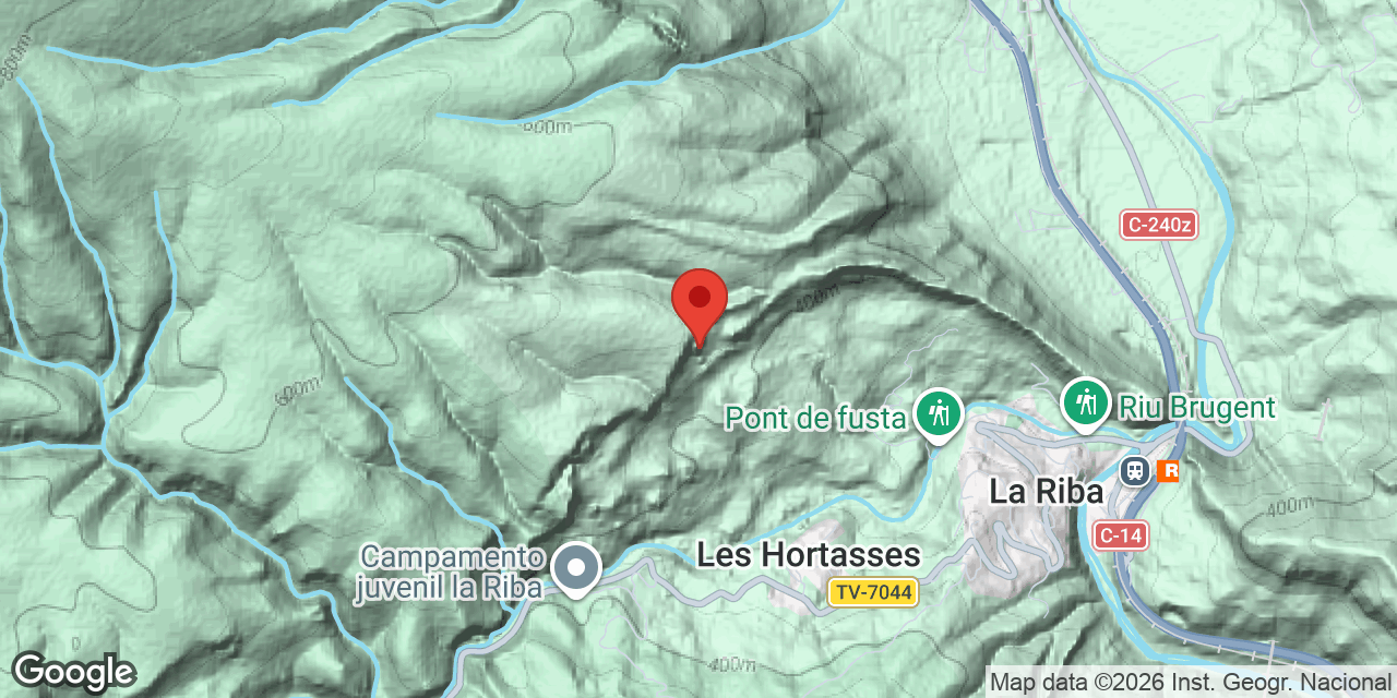 Mapa de situación de SENSE NOM, AVENC