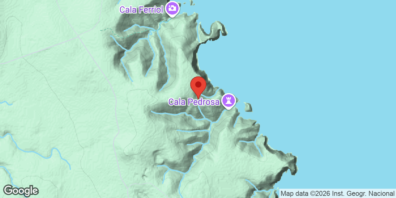 Mapa de situació de SOLEI DE LA PEDROSA, AVENC PETIT DEL