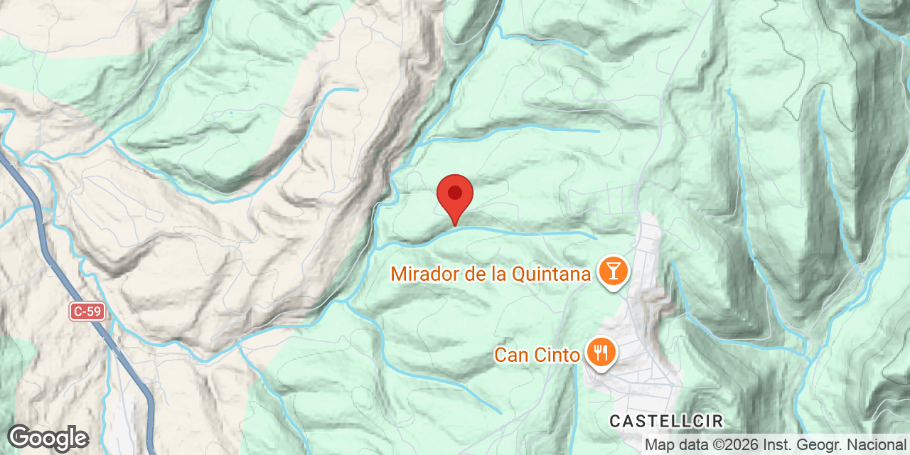 Mapa de situació de PADEMÍ, BALMA DEL