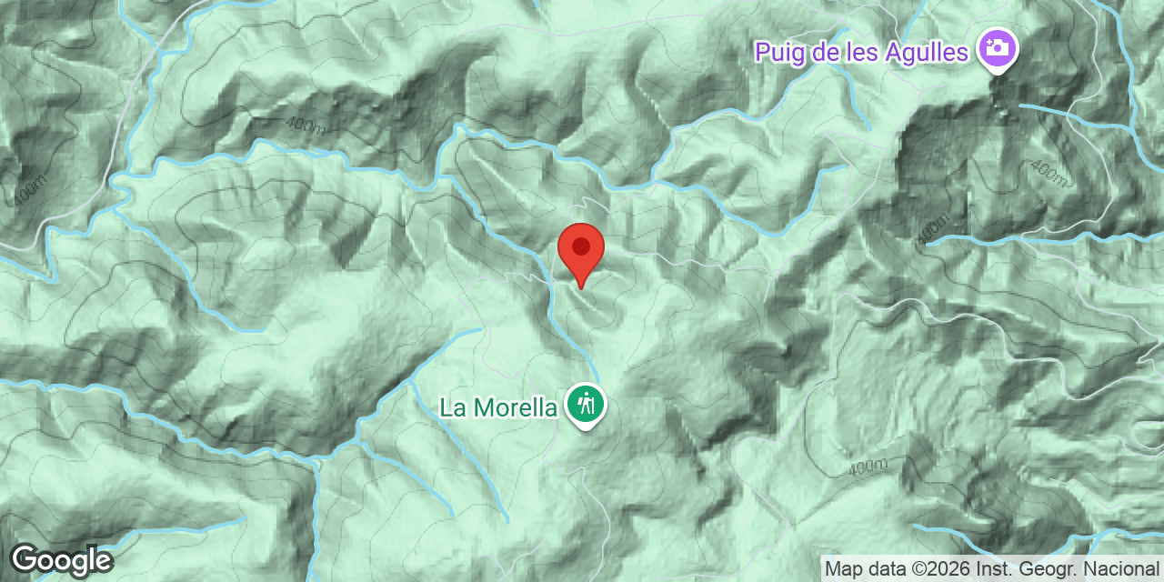 Mapa de situación de PERDUT, AVENC