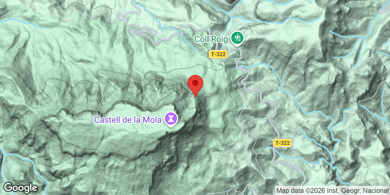 Carte de situation de BATLLET, COVA DEL