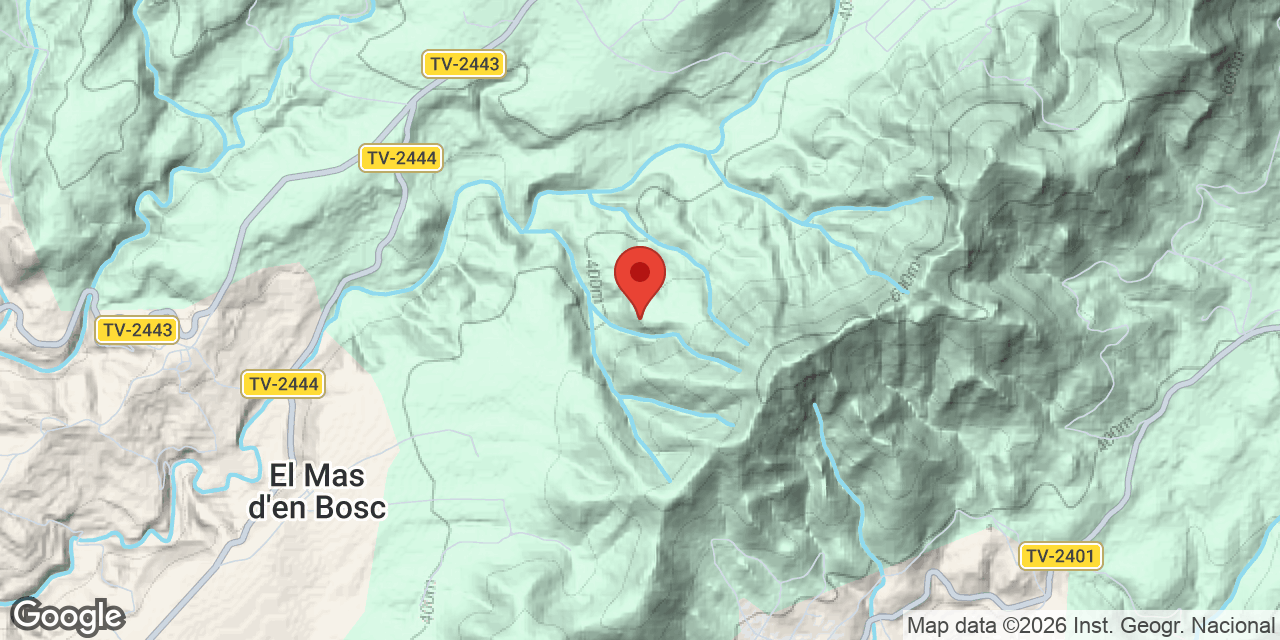 Carte de situation de MASLLORENÇ, COVA PETITA DE