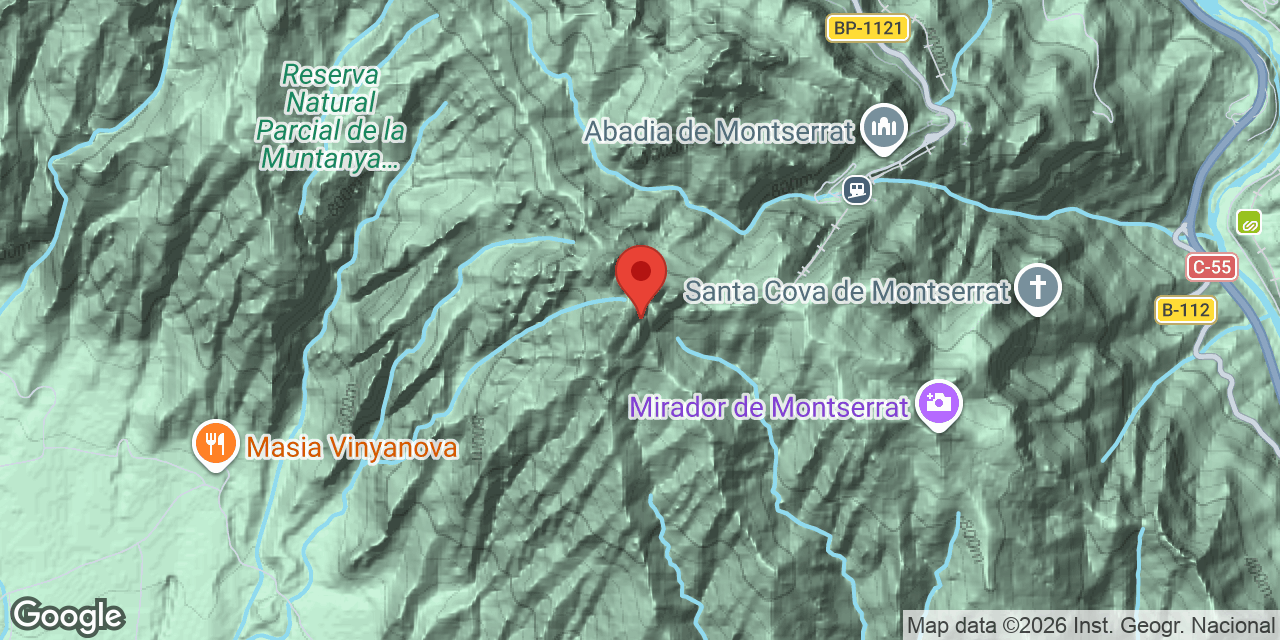 Location map of PARE GERARD JOANA, POU DEL