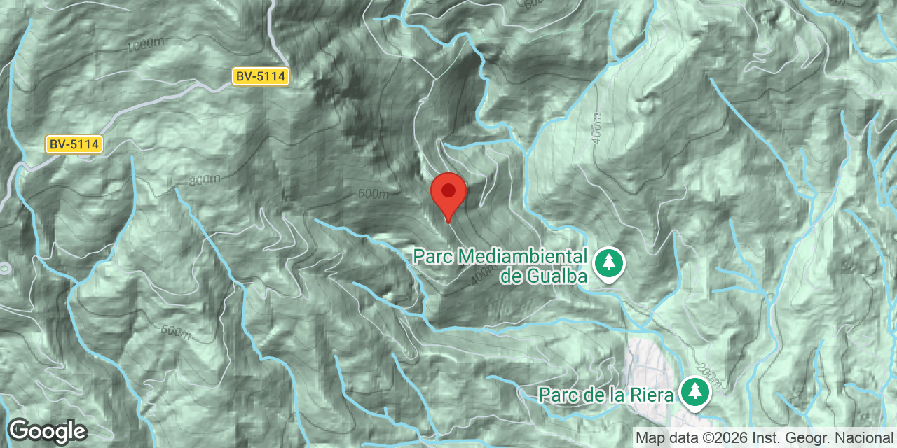 Location map of PEDRERES, AVENC DE LES