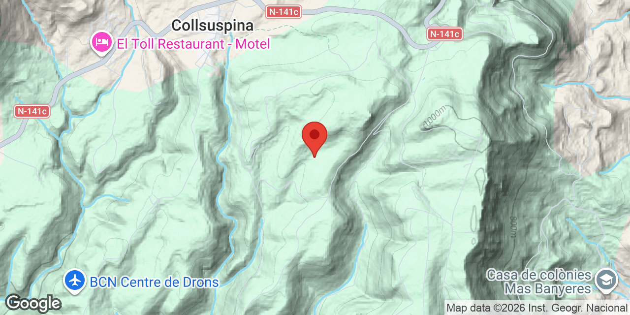 Mapa de situació de FONTANILLES, AVENC DE