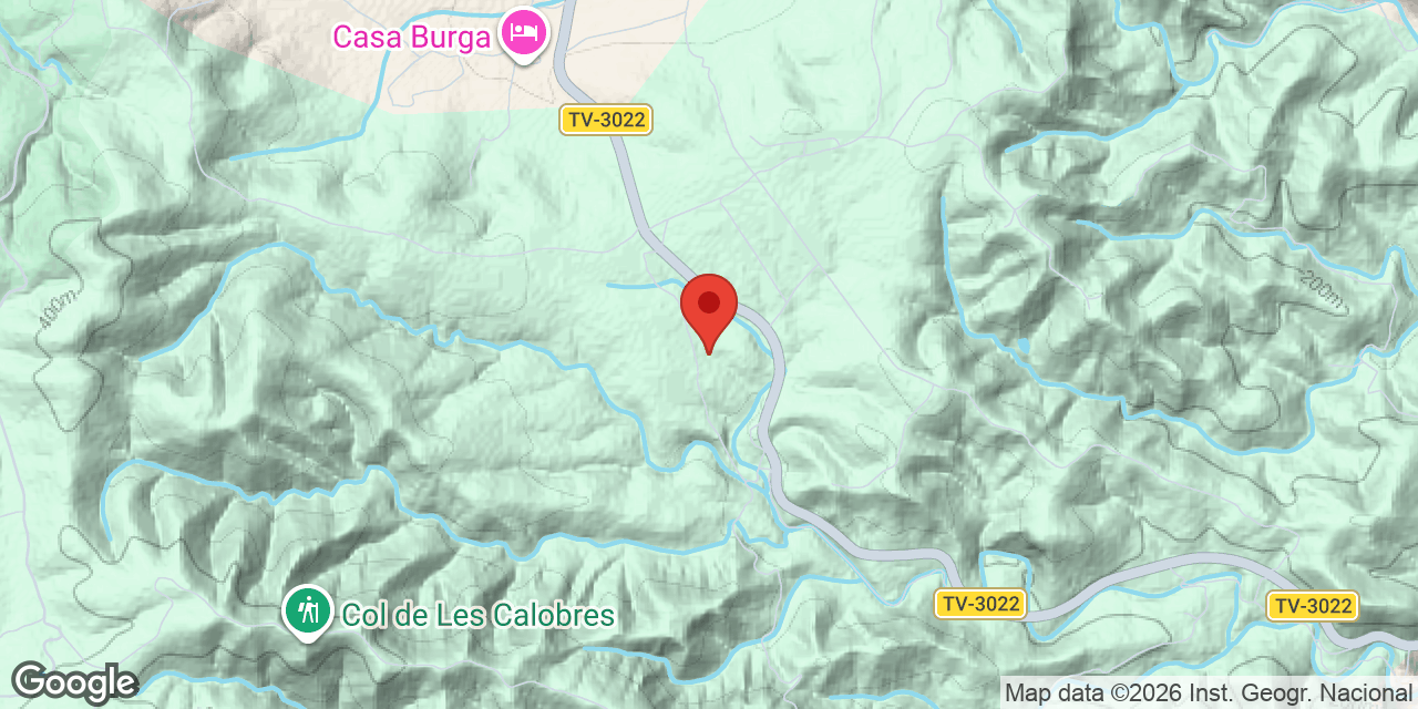 Carte de situation de CALOBRES, AVENC DE LES