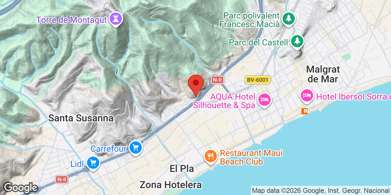 Mapa de situación de PARADOR, COVA DEL