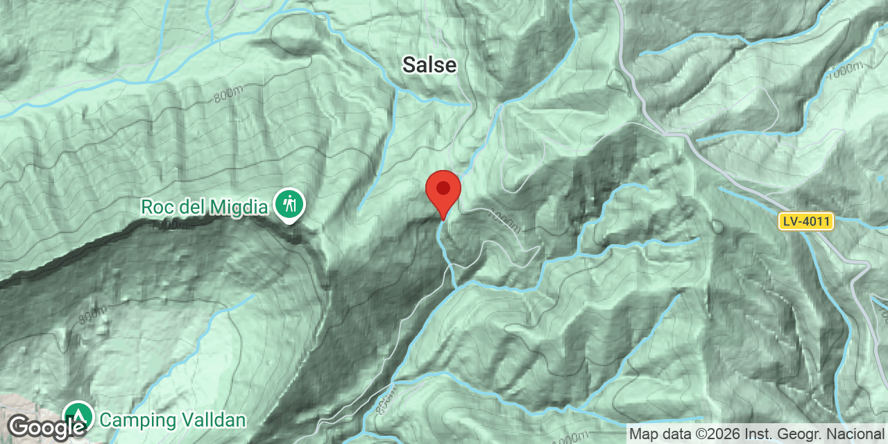 Mapa de situació de SALTANT, BALMA DEL