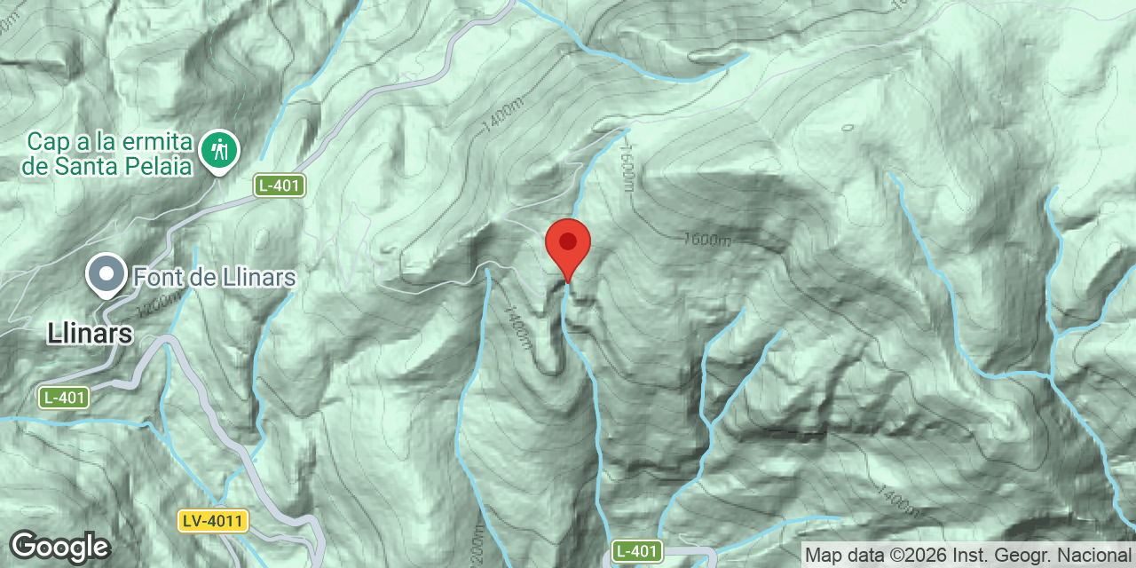Carte de situation de CORDES, ESPLUGA DE