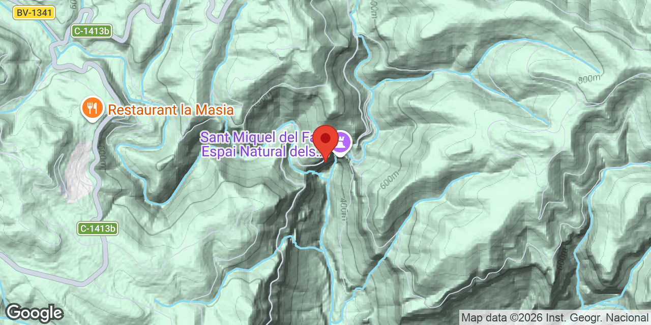 Location map of SANT MIQUEL DEL FAI, COVA DE