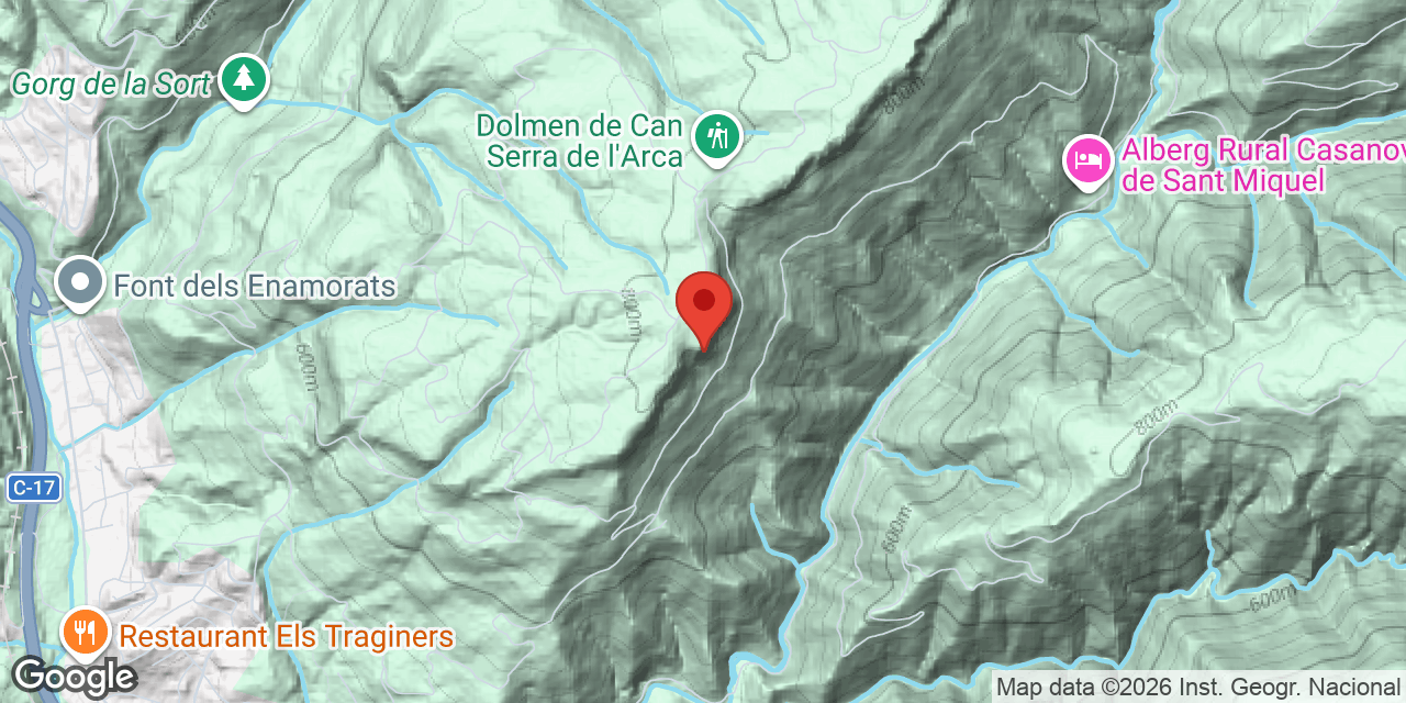 Location map of CINGLE DEL MORO, COVA Nº2 DEL