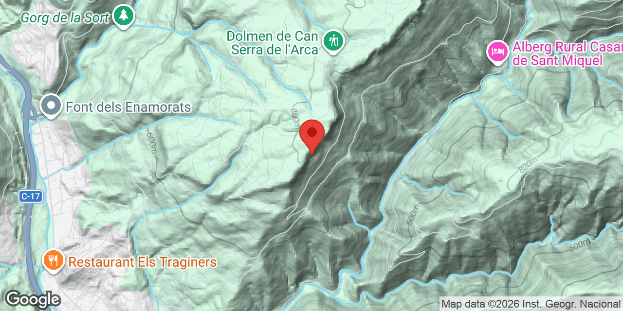 Location map of CINGLE DEL MORO, COVA Nº3 DEL