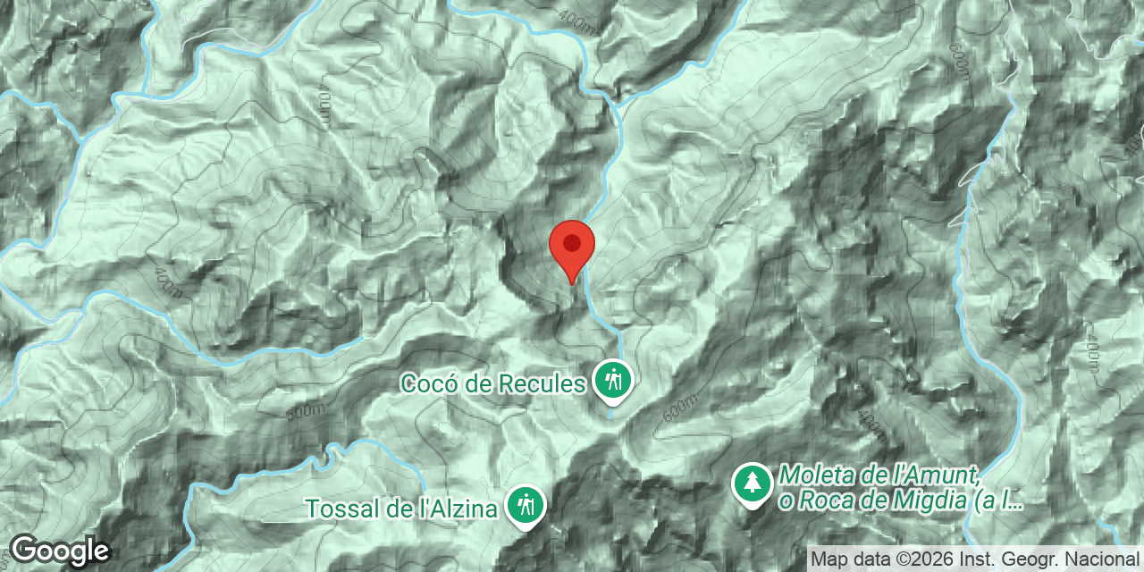 Mapa de situación de COLOM, COVA DEL