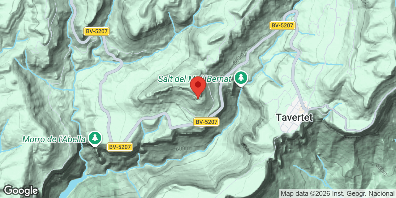 Mapa de situació de BUGADERS, BALMA DELS