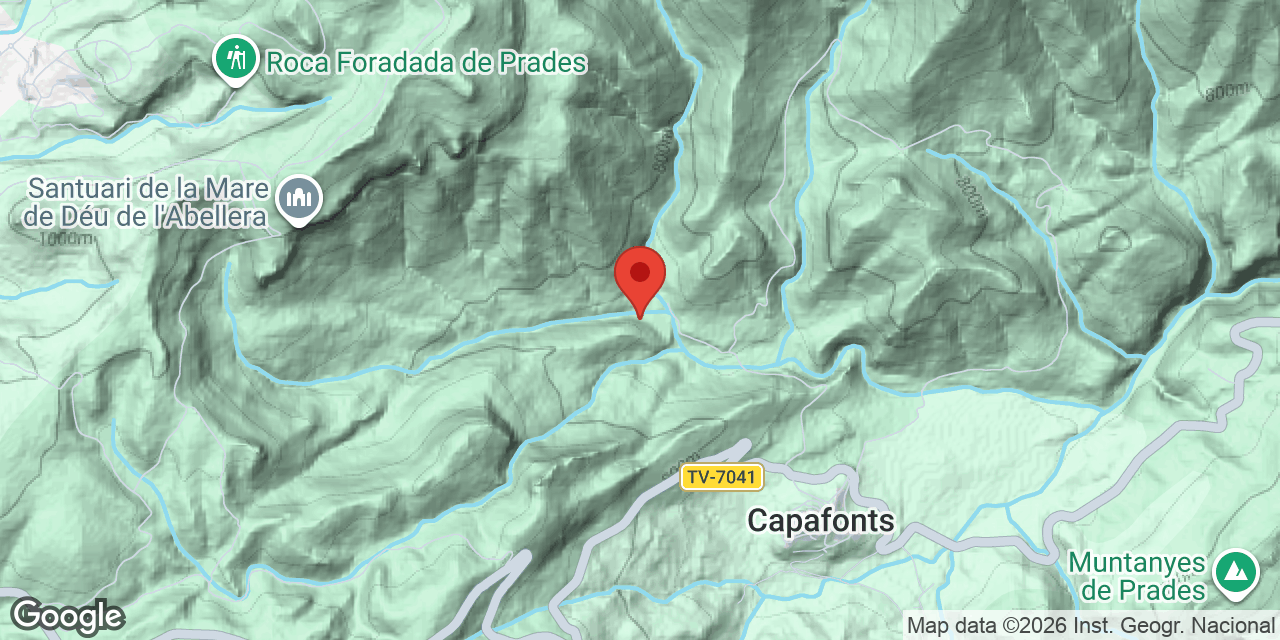 Mapa de situación de ROQUERO, COVA DEL