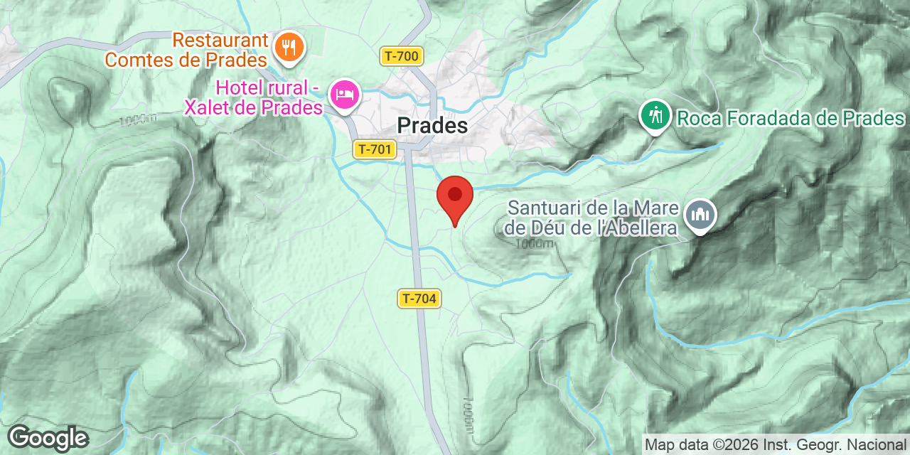 Location map of VIDRE, COVA DEL