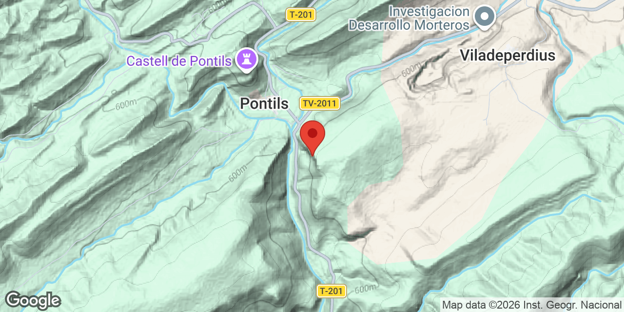Location map of GORJA DEL GAIÀ, COVA DE LA