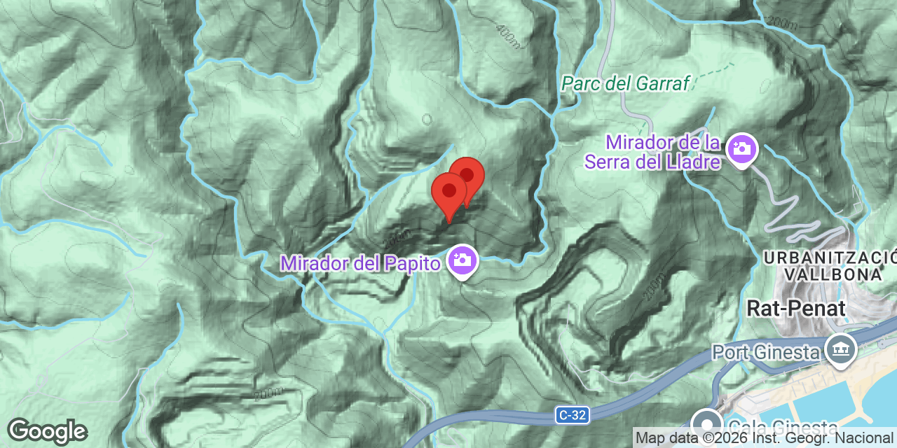 Mapa de situación de COVARRONS, ELS