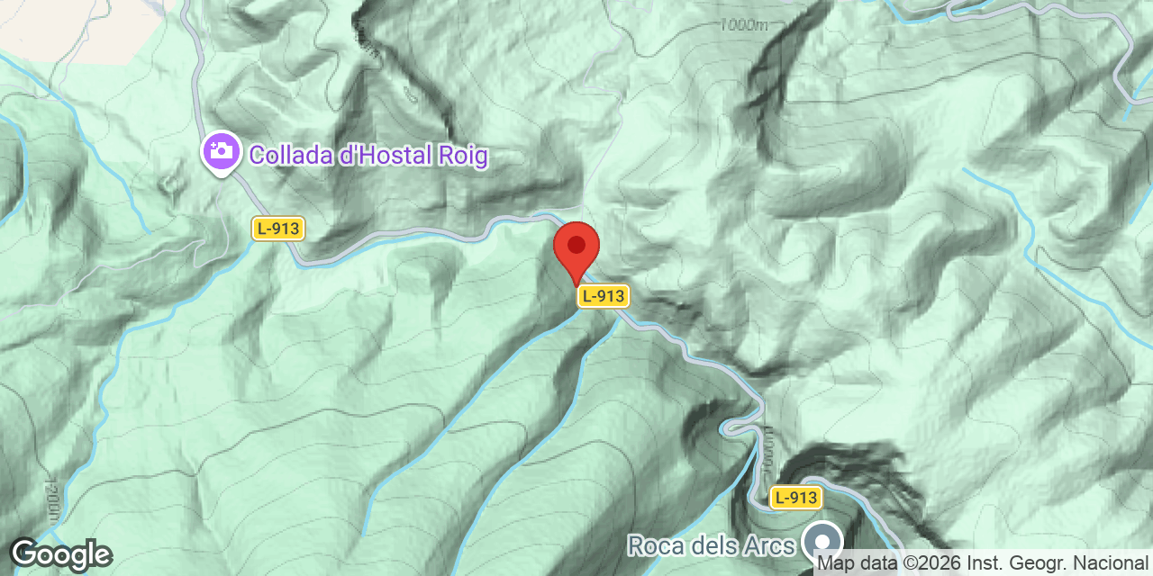 Mapa de situació de MENTIDORA,  FONT