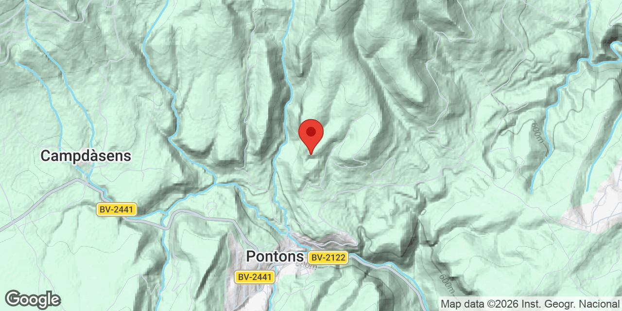 Location map of FONT ORIOLA, COVA DE LA