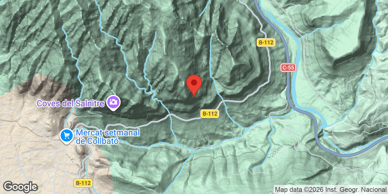 Location map of ARGILOSA, COVA