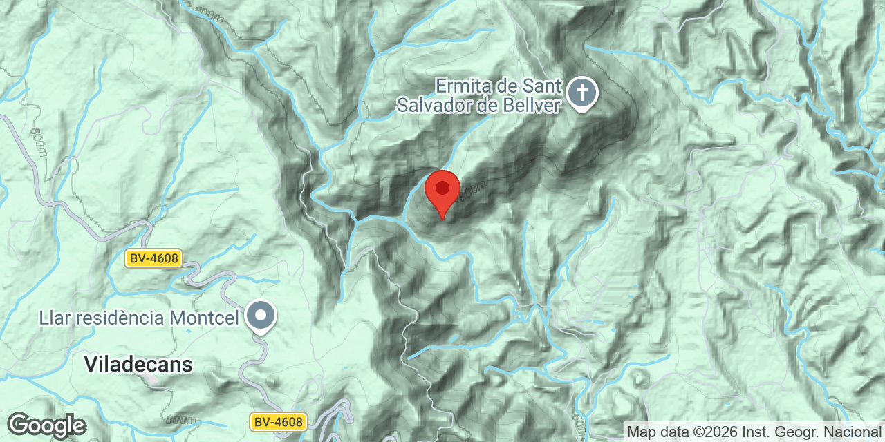 Mapa de situación de SERINYÀ, BALMA DE