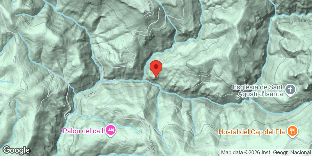 Carte de situation de TRES PILARS, ESPLUGA DELS