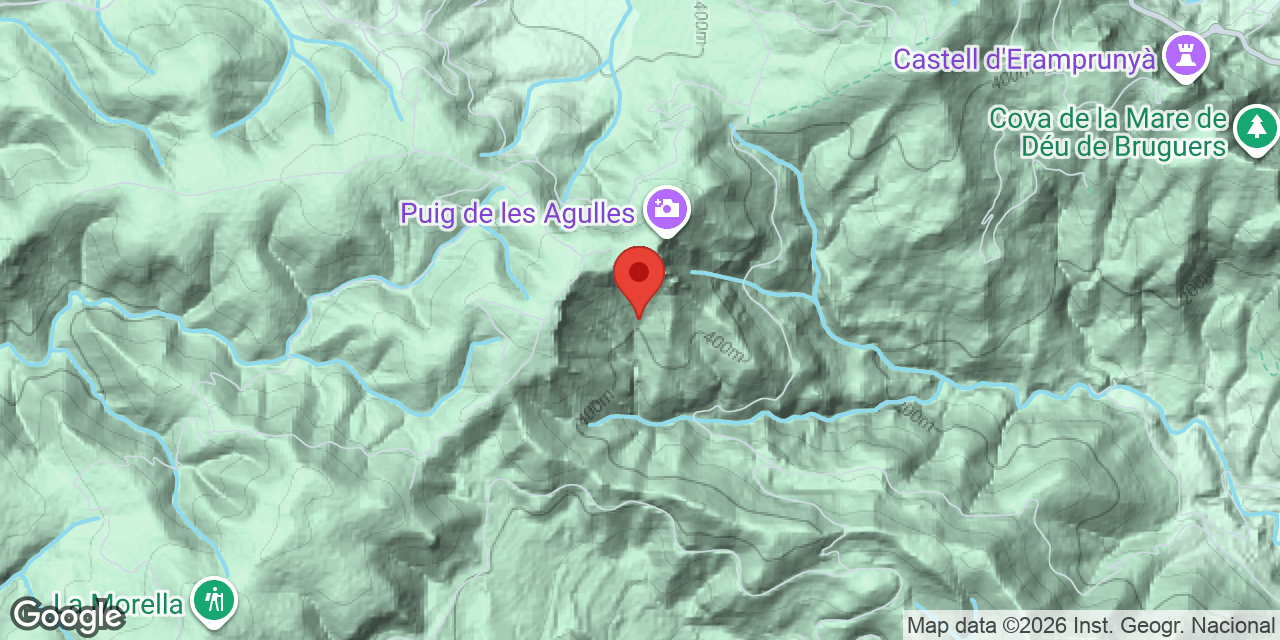 Carte de situation de SAL DE LLOP, AVENC DE LA