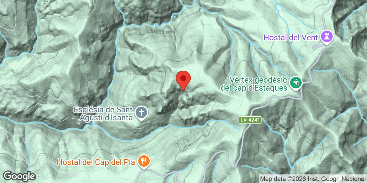 Mapa de situació de FEIXAR, ESPLUGA DEL