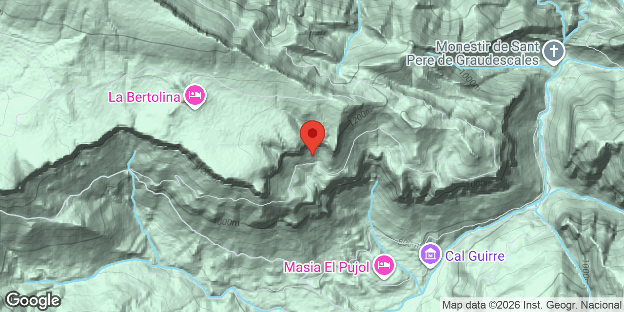 Mapa de situación de ORRIOLS, BALMES D'