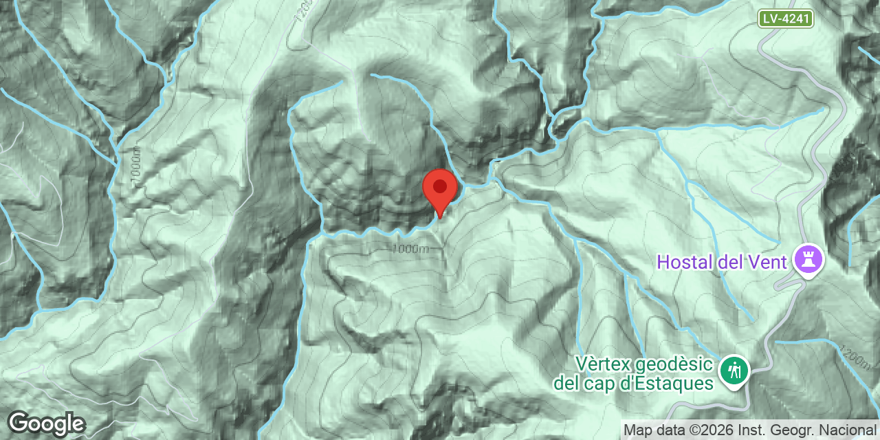 Mapa de situació de TOBOGAN, BALMA DEL