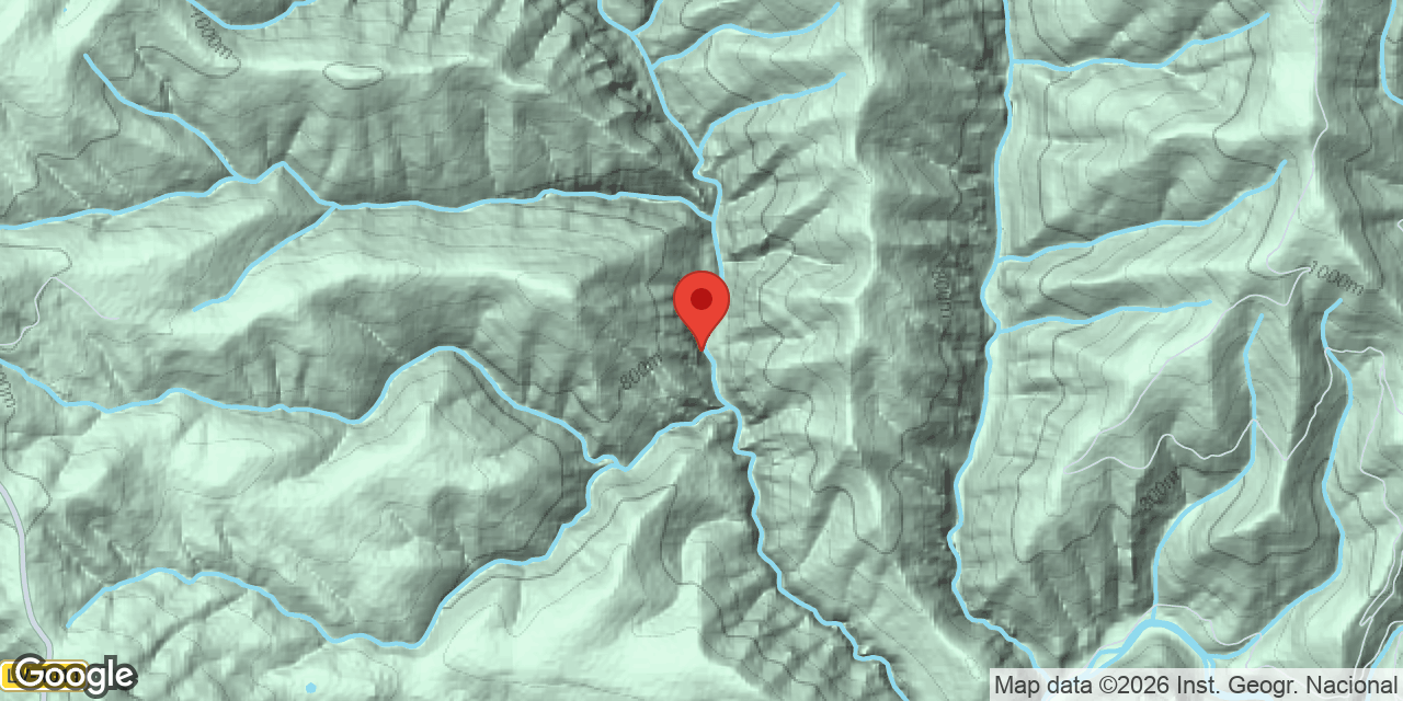 Mapa de situació de RIU FRED, ESPLUGA DE