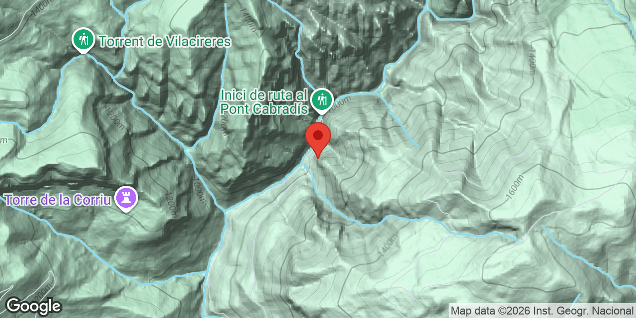 Mapa de situació de TERNALS, BALMA DELS