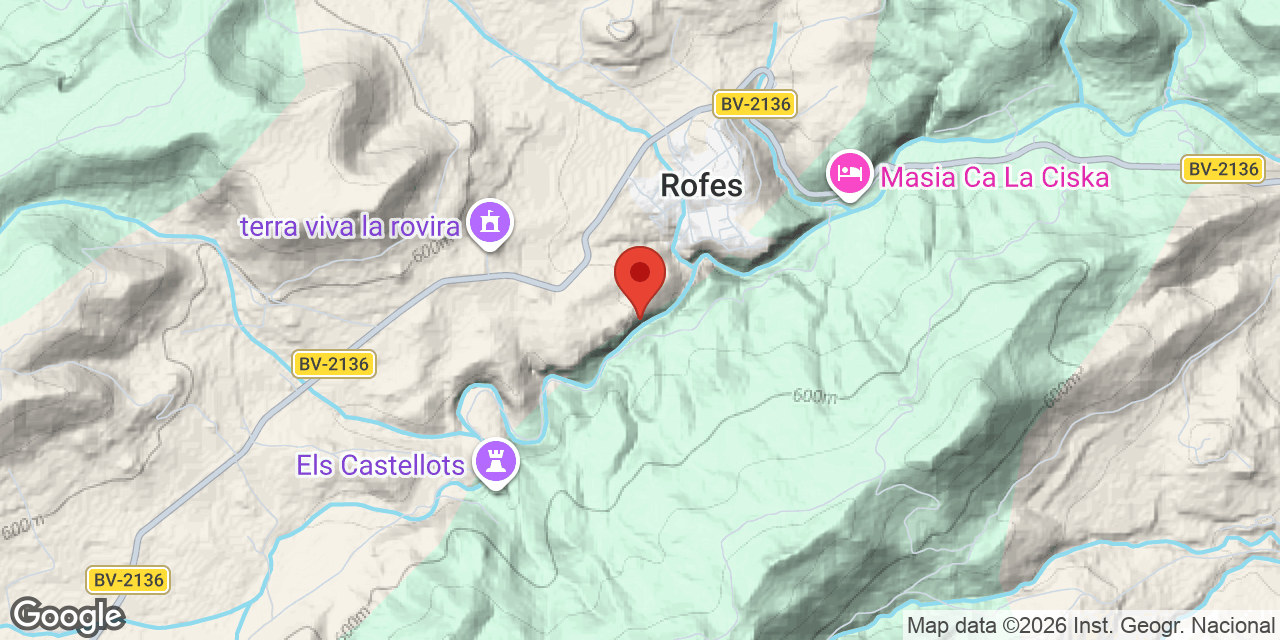 Carte de situation de CINGLE, COVES DEL