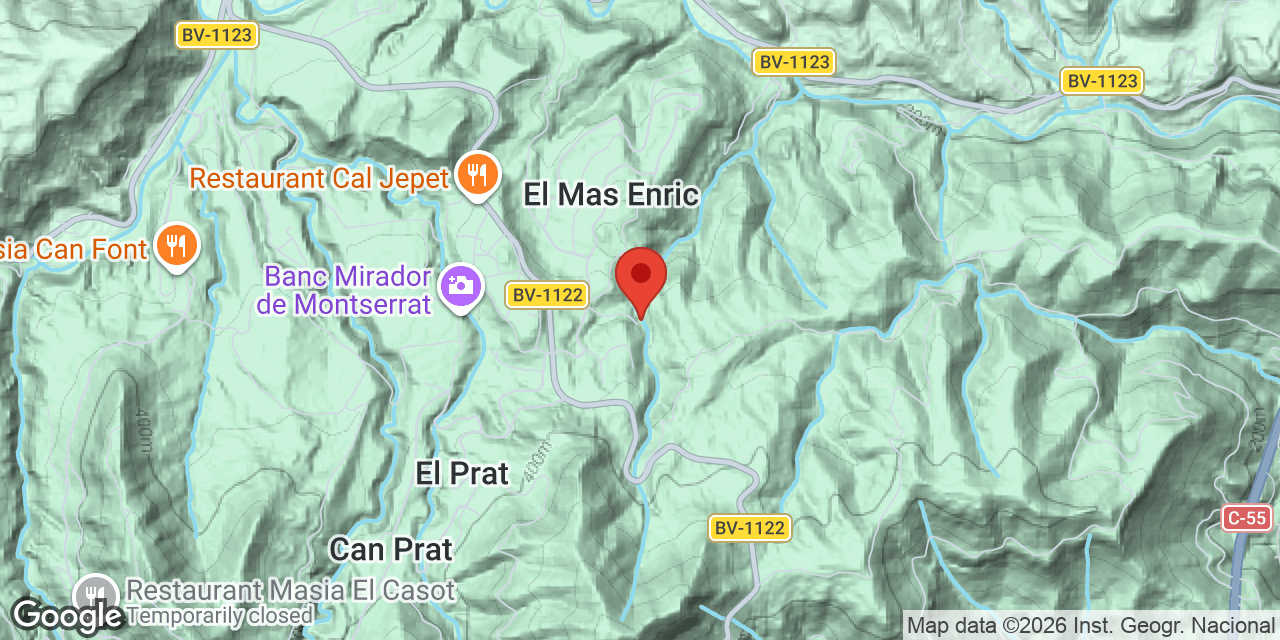 Mapa de situació de BROGIT, EL