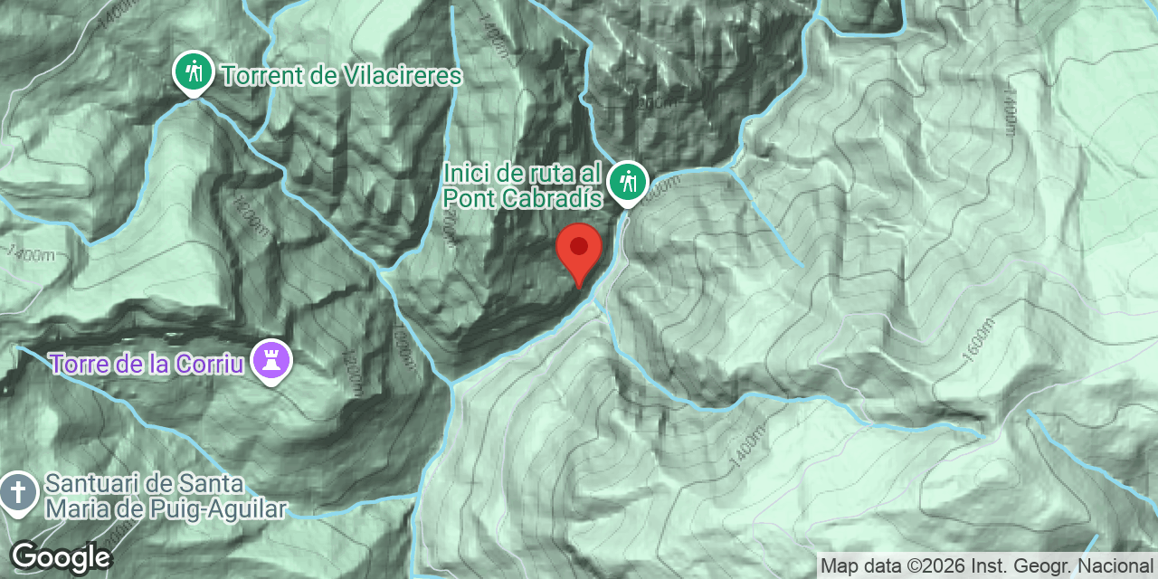 Mapa de situació de RIU DE VALLS, ESPLUGA DE