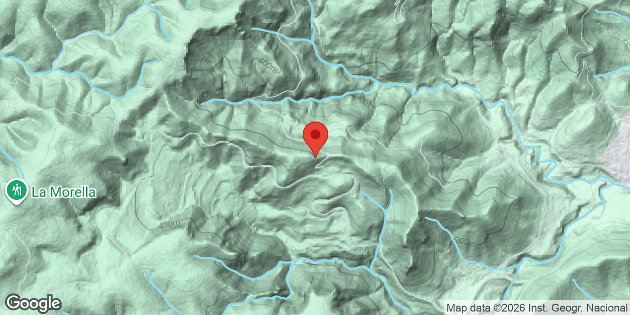 Mapa de situación de CAN PERERS, COVA-AVENC DE