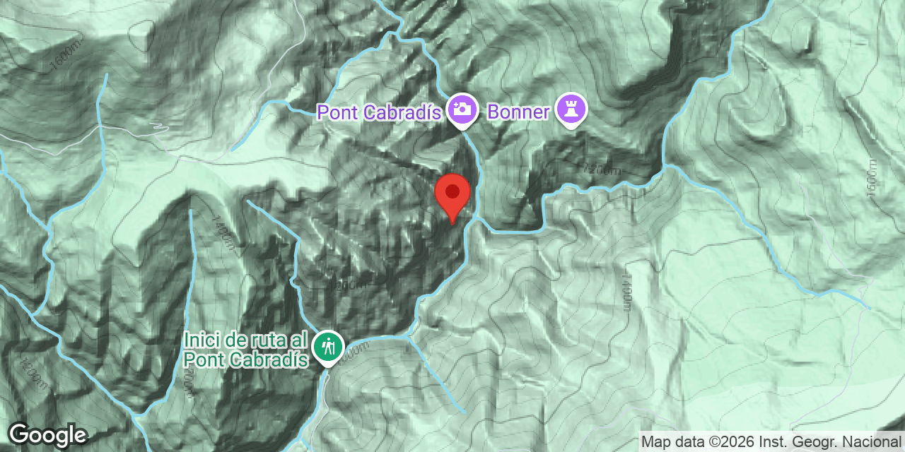 Location map of CANALLONGA, BALMA DE