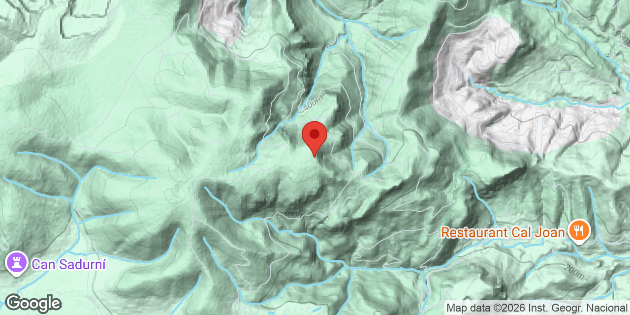 Mapa de situació de MARCEL, AVENC