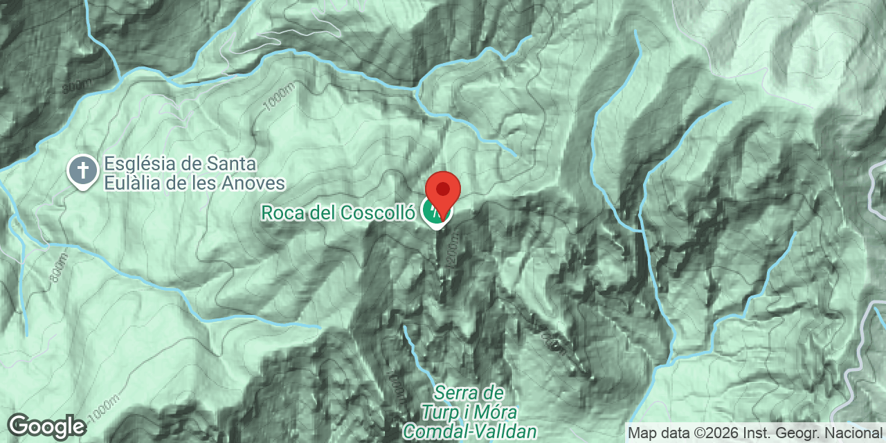 Mapa de situació de CODINA, BALMA DE