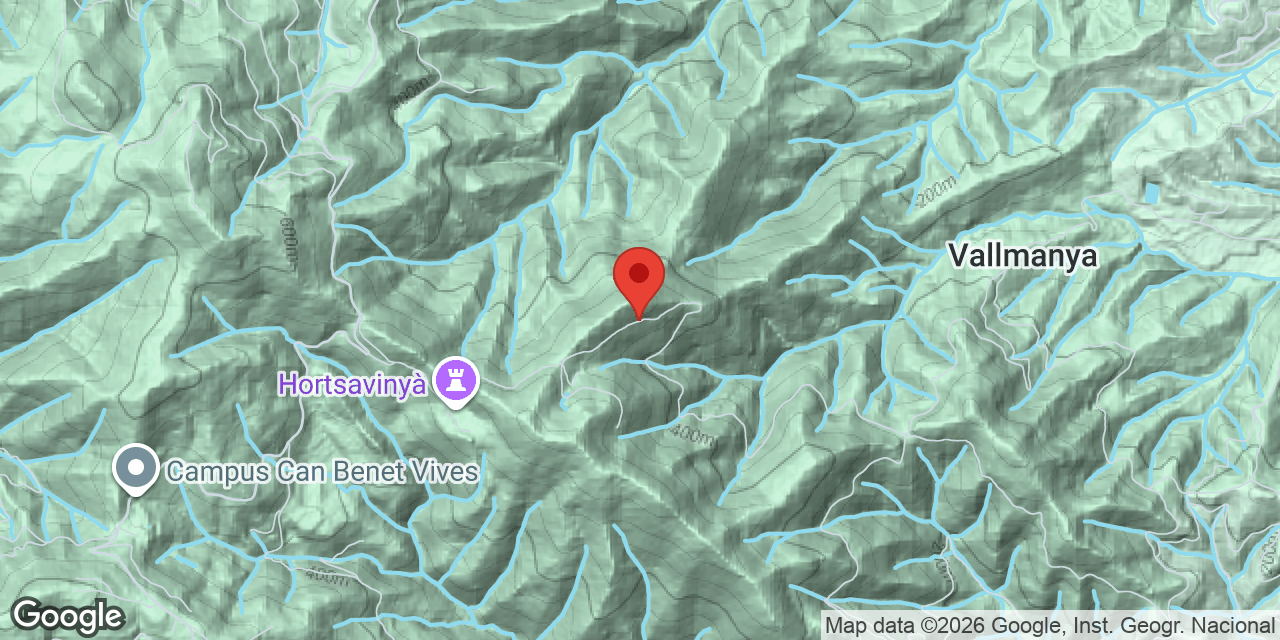 Location map of EROLA, FORAT DE L'