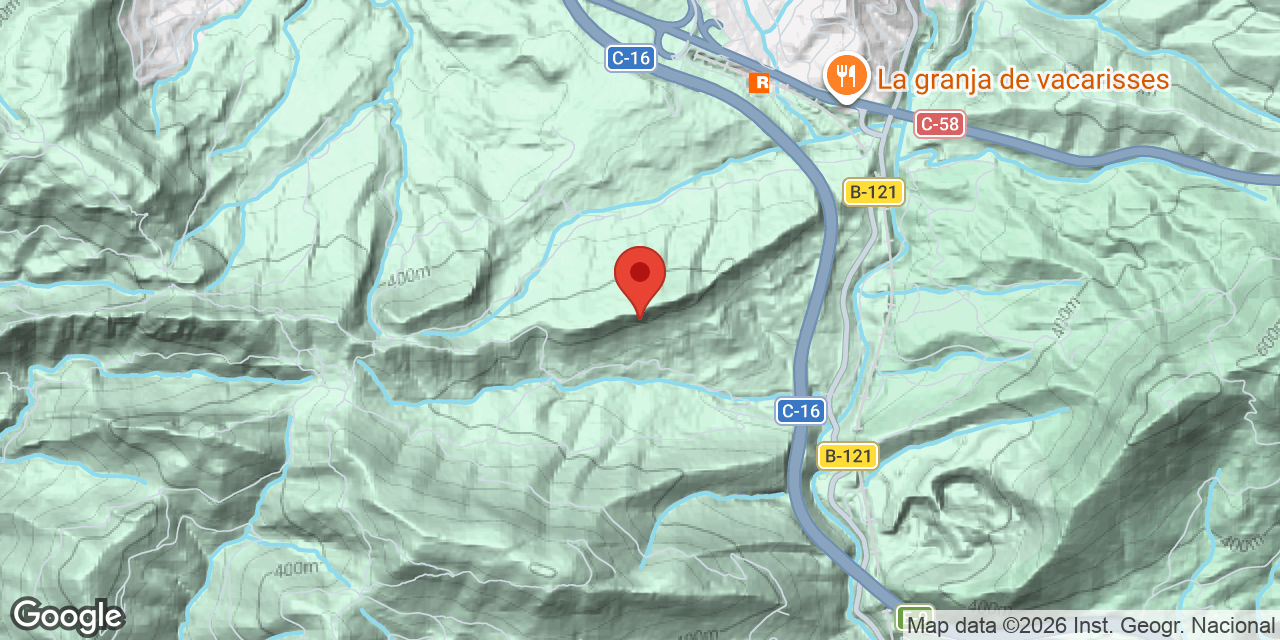Carte de situation de LLADRES, COVA DELS