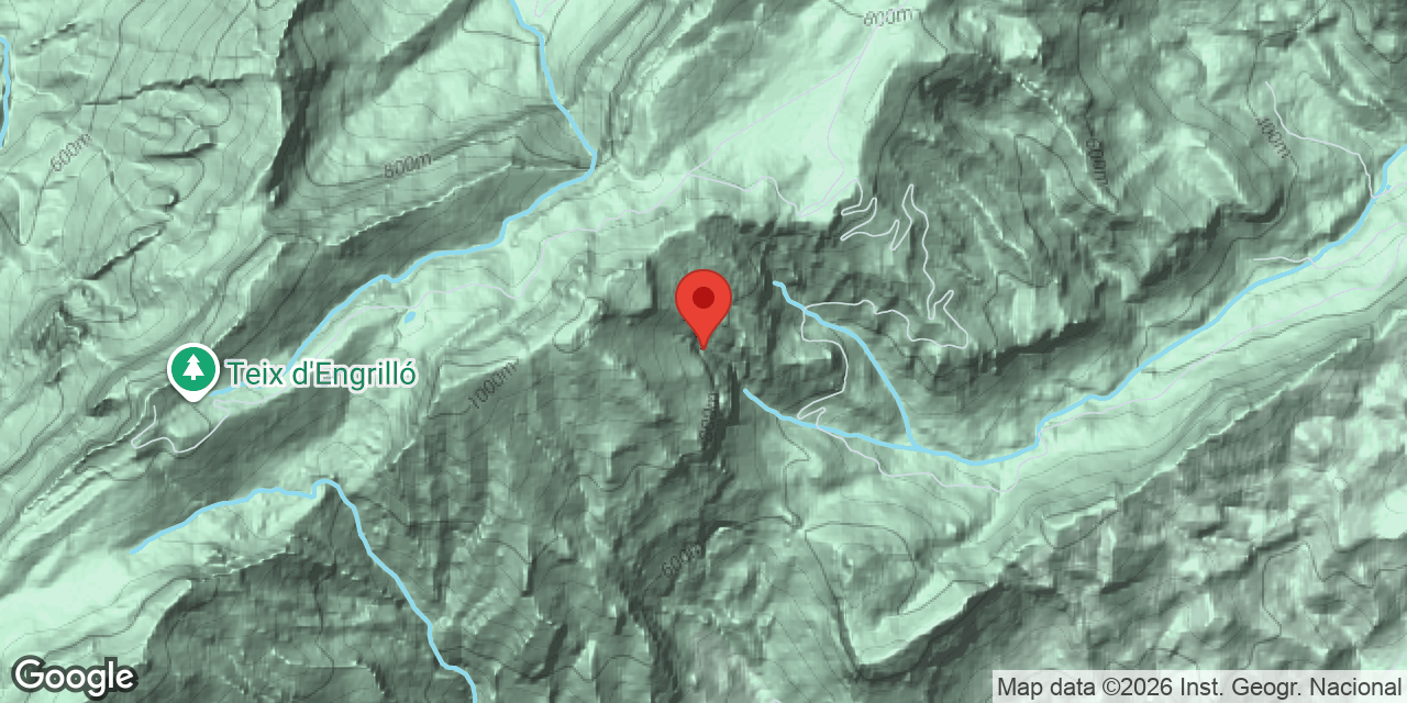 Mapa de situació de PUJADOR DEL PI, AVENC DEL