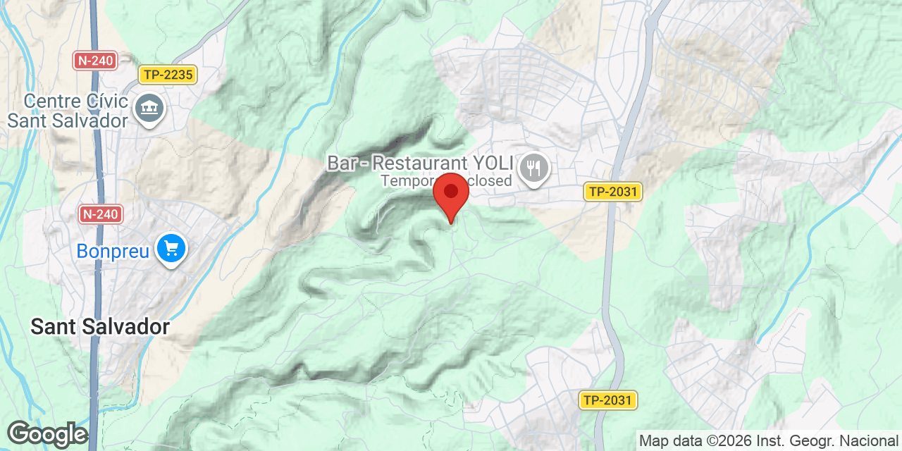 Mapa de situación de GARROT, COVA D'EN