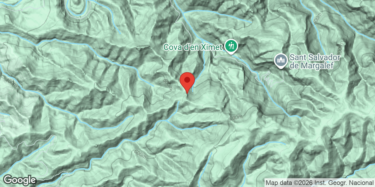 Mapa de situació de NONALLA, COVA