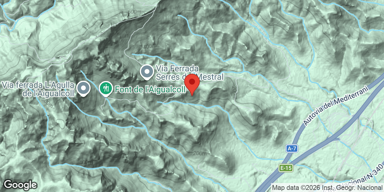 Mapa de situació de FALCIOTS, COVA DELS