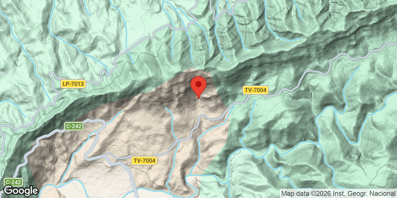 Location map of HEURA, COVETA DE L'