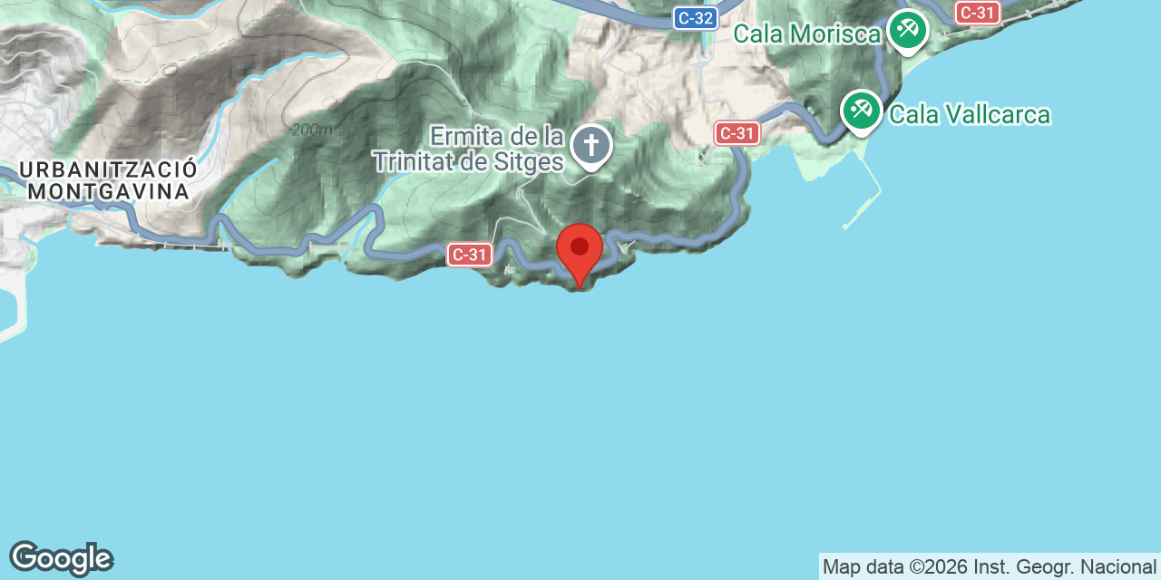 Mapa de situación de PUNTA FERROSA, COVA DE